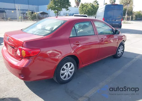 2009 Toyota Corolla Le z USA, uszkodzony, nr VIN 2T1BU40E49C143889